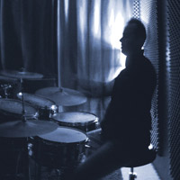 David Evans, drummer in Vancouver instrumental prog-rock band Set Phasers To Prog!